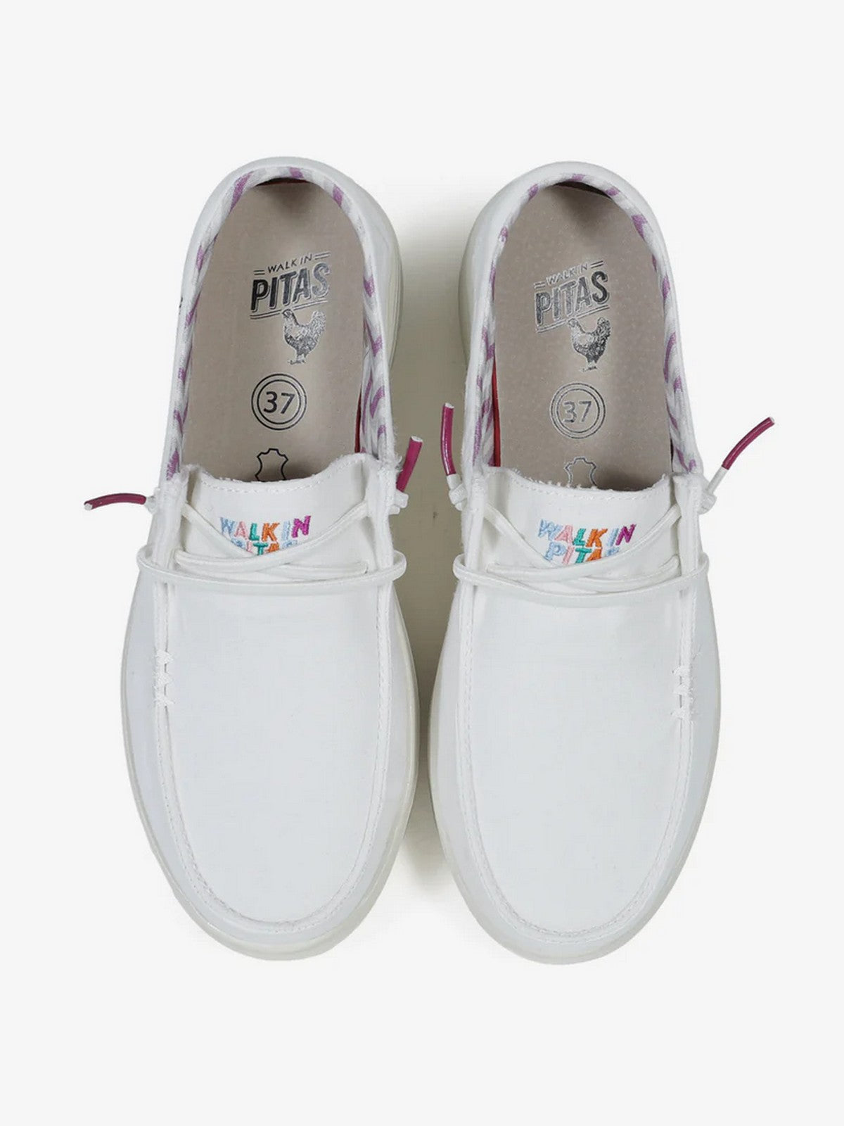 PITAS Mocassino Donna  NATAL BLANCO Bianco