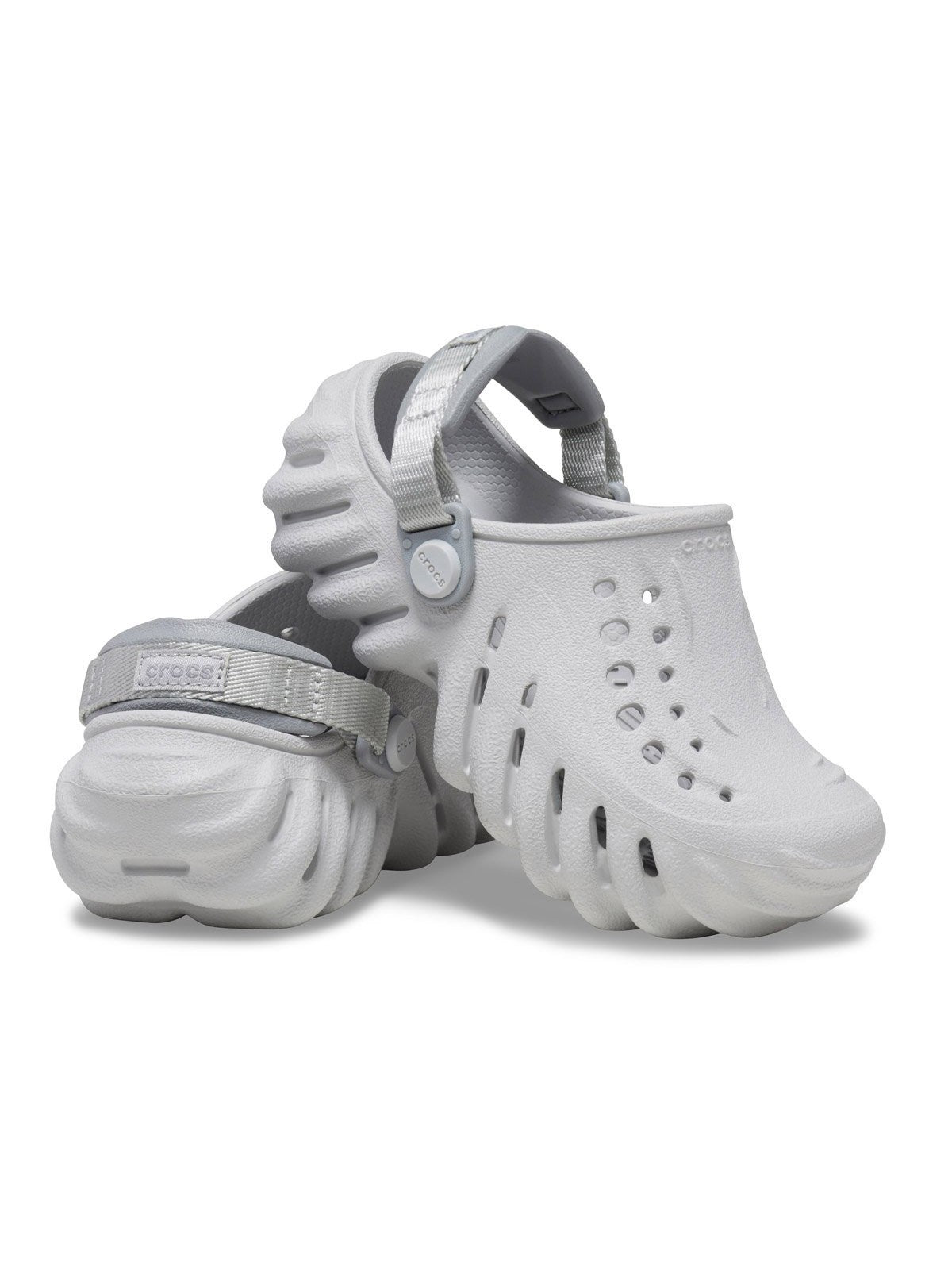 CROCS Ciabatta Bambini e ragazzi Echo Clog K 208190 1FT Grigio