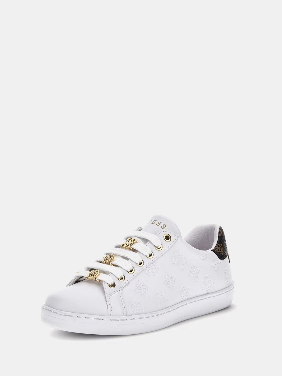 GUESS Sneaker Donna Rosenna FLJROS ELE12 WHIBR Bianco