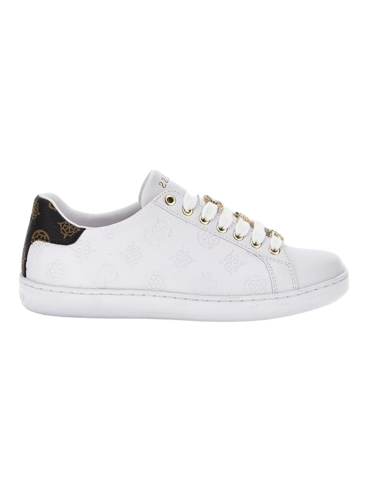 GUESS Sneaker Donna Rosenna FLJROS ELE12 WHIBR Bianco