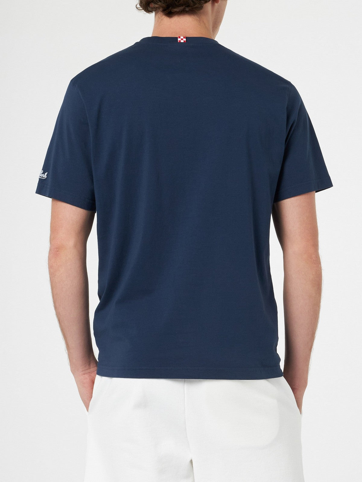 MC2 SAINT BARTH T-Shirt e Polo Uomo  PORTOFINO 00432F Blu