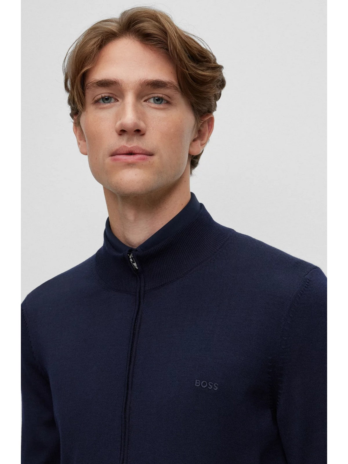 HUGO BOSS Cardigan Uomo  50476347 404 Blu