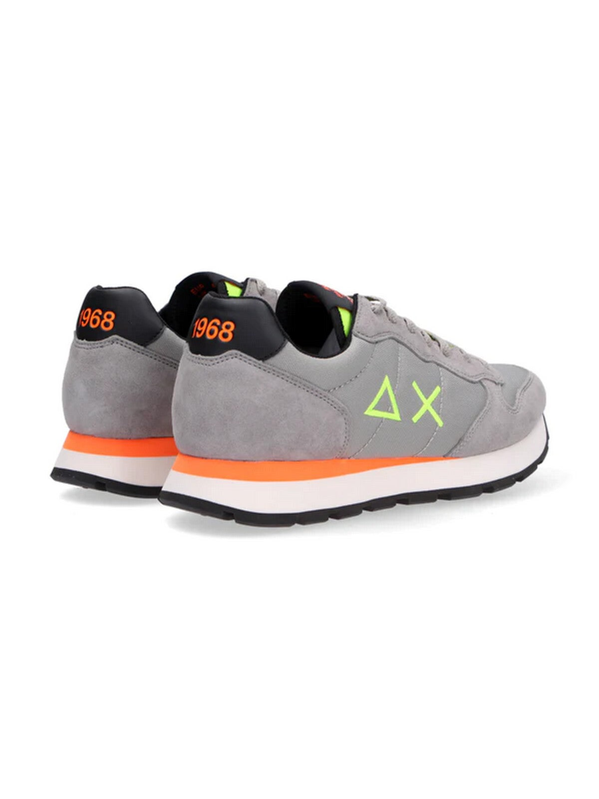 SUN68 Sneaker Uomo Tom fluo nylon Z43102 34 Grigio