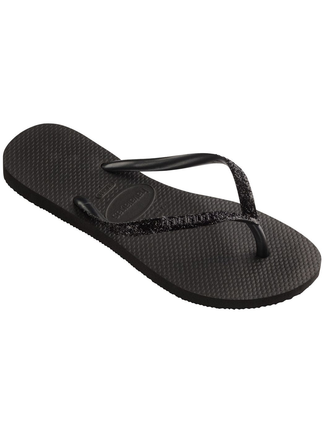 HAVAIANAS Infradito Donna Hav. Slim Glitter II 4146975.4057 Nero