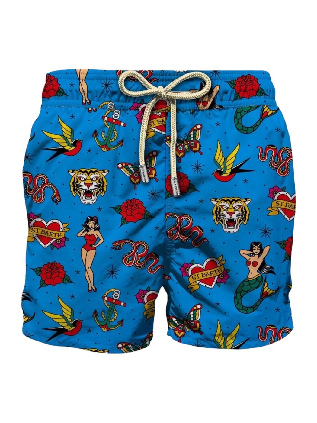 MC2 SAINT BARTH Costume da bagno Bambini e ragazzi Pantaloncino JEAN LIGHTING OLSH17 Blu