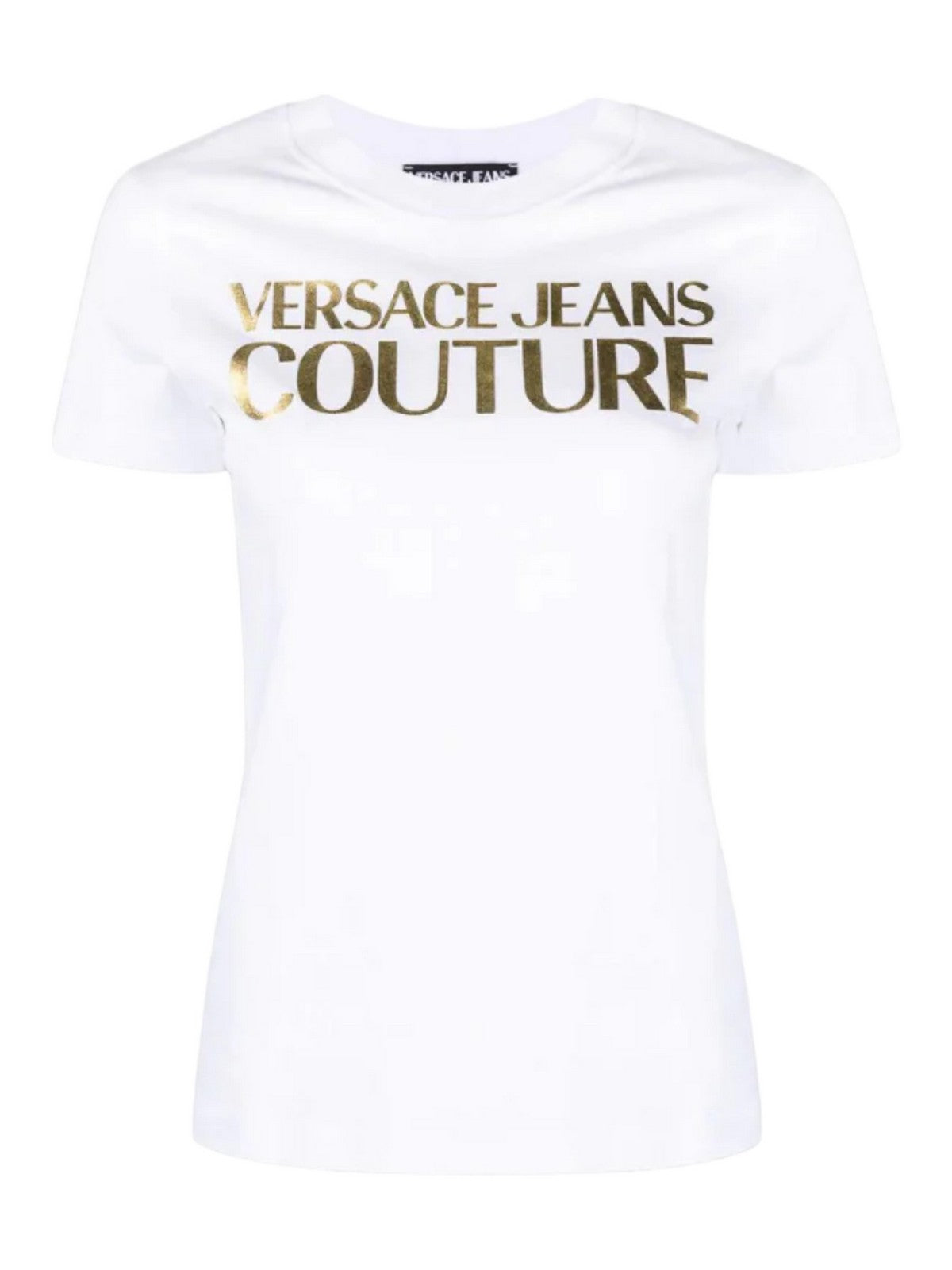 VERSACE JEANS COUTURE T-Shirt e Polo Donna  75HAHT01 CJ00T G03 Bianco