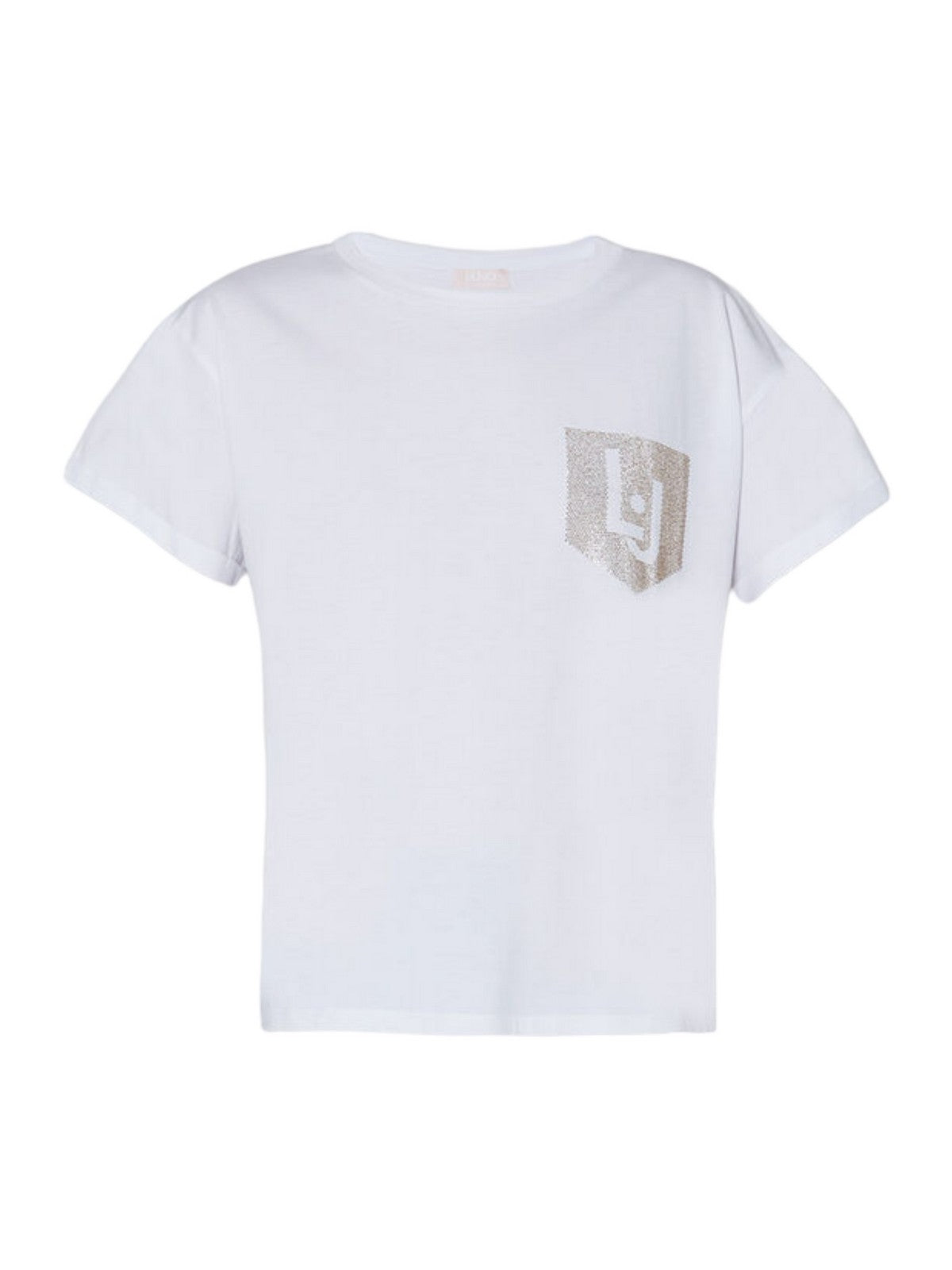 LIU JO WHITE T-Shirt e Polo Donna  WF3079J5923 Q9492 Bianco