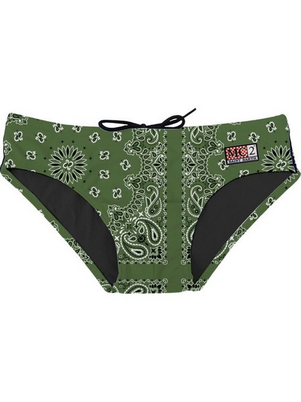 MC2 SAINT BARTH Costume da bagno Uomo Slip CAYO 00084B Verde