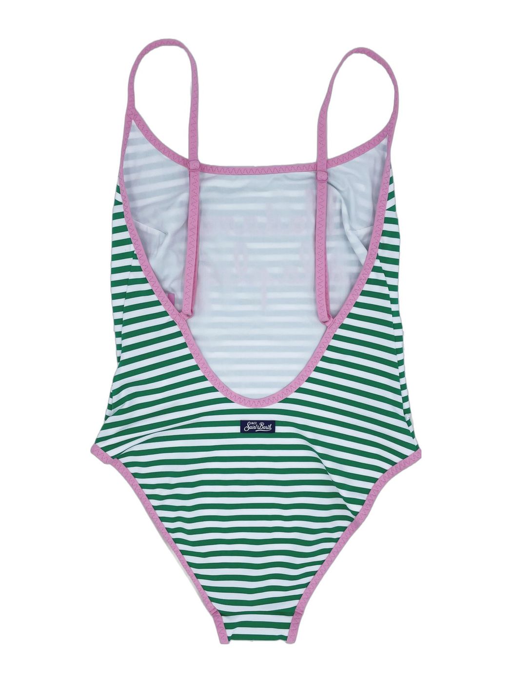 MC2 SAINT BARTH Costume da bagno Donna Monokini CECILLE STRING 00355B Verde