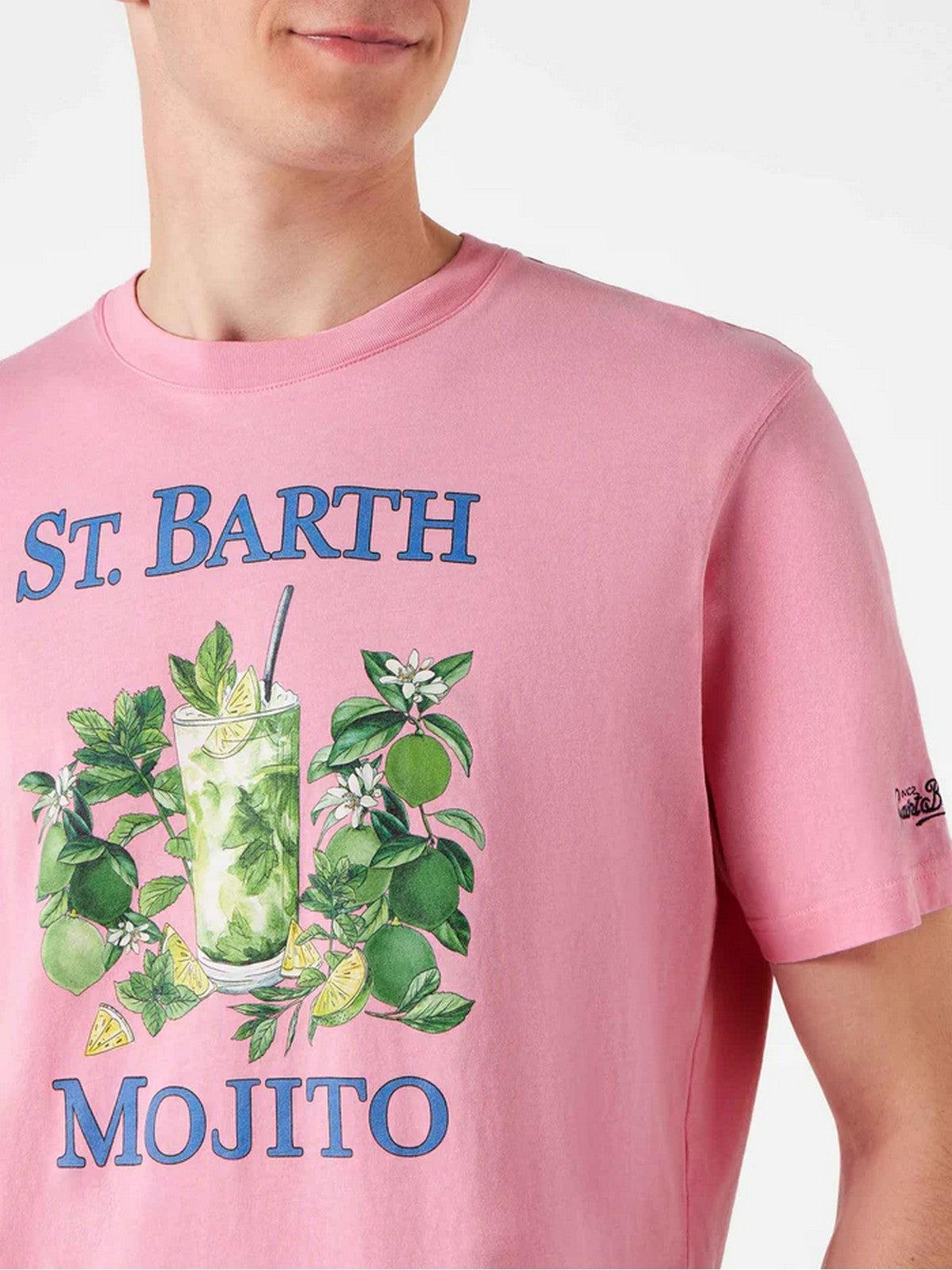 MC2 SAINT BARTH T-Shirt e Polo Uomo  TSHIRT MAN 04303D Rosa