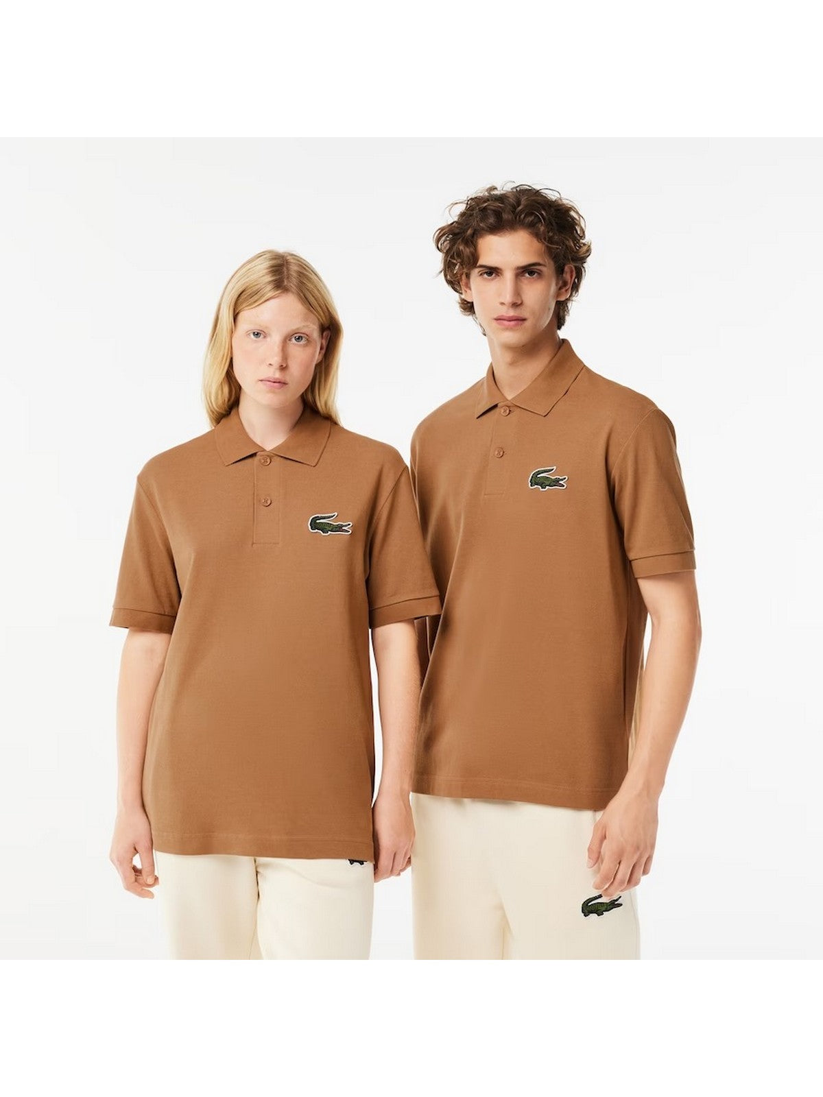 LACOSTE T-Shirt e Polo Uomo  PH3922 SIX Marrone