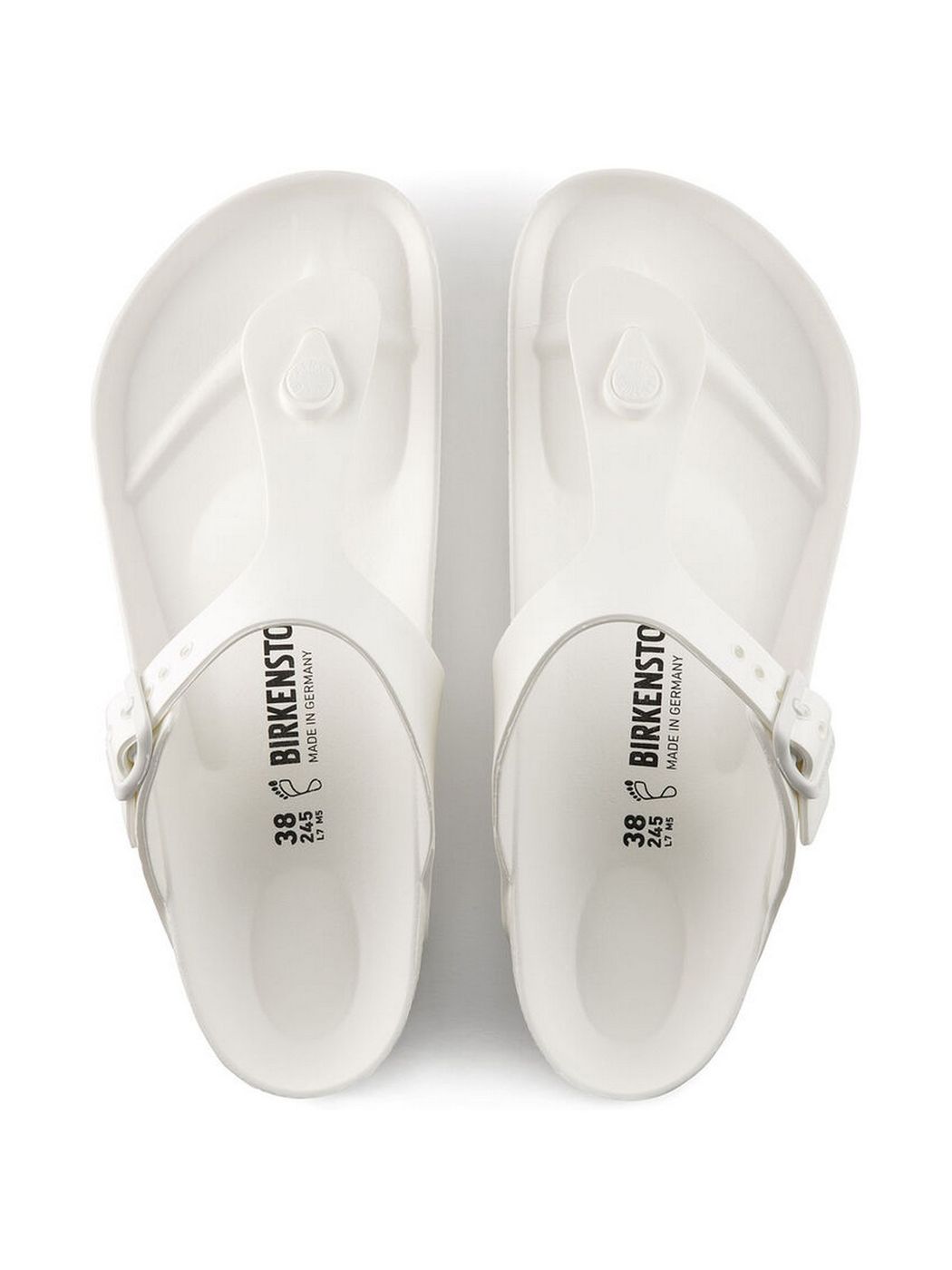 BIRKENSTOCK Sandalo Donna Gizeh 128221 Bianco