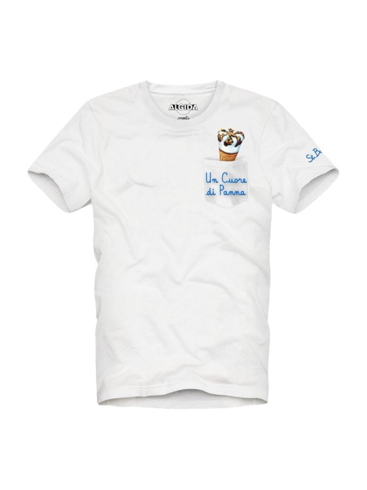 MC2 SAINT BARTH T-Shirt e Polo Uomo  AUSTIN 06653D Bianco