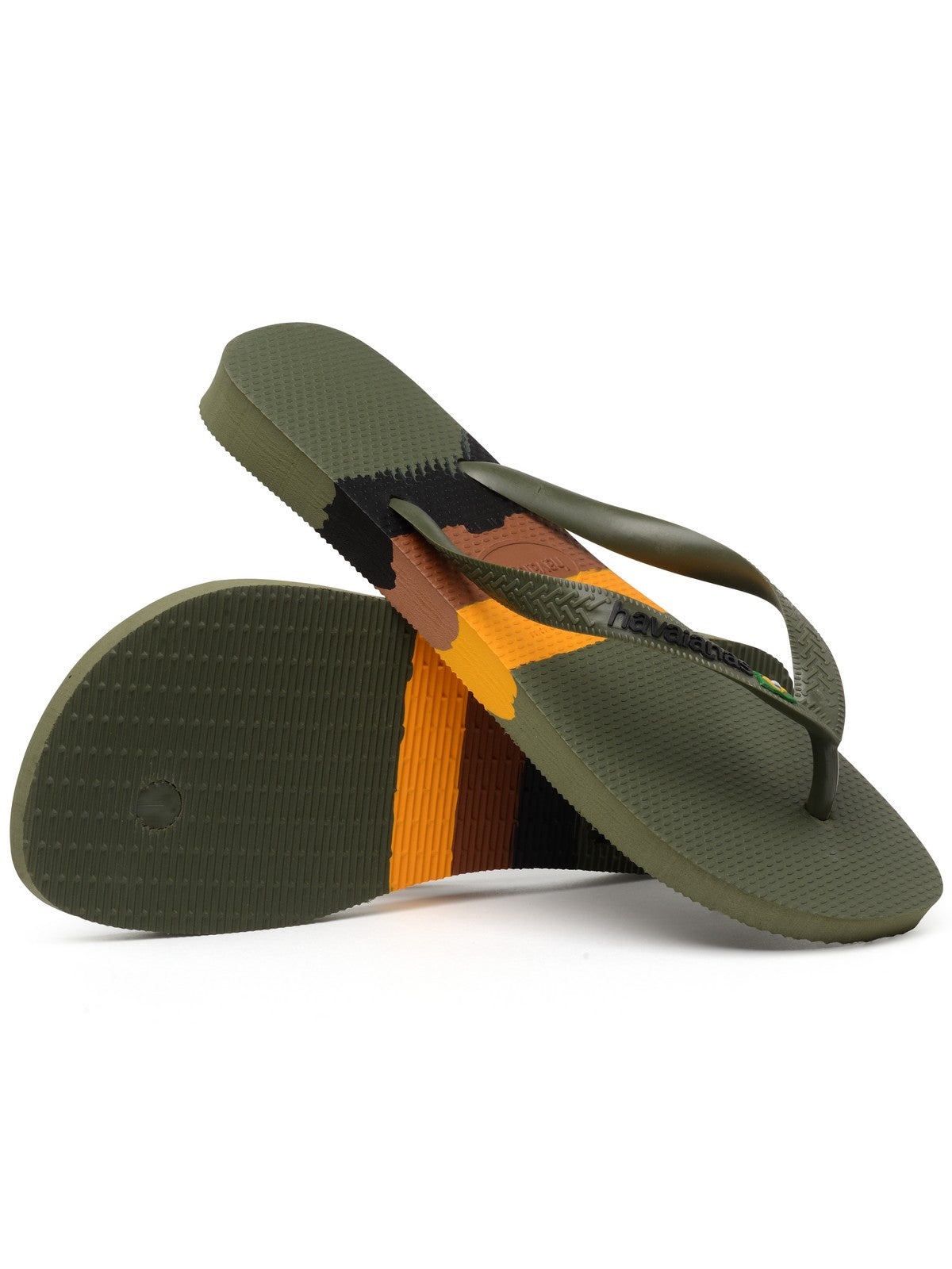 HAVAIANAS Infradito Unisex adulto Hav. Brasil Tech 4147239.0869 Verde