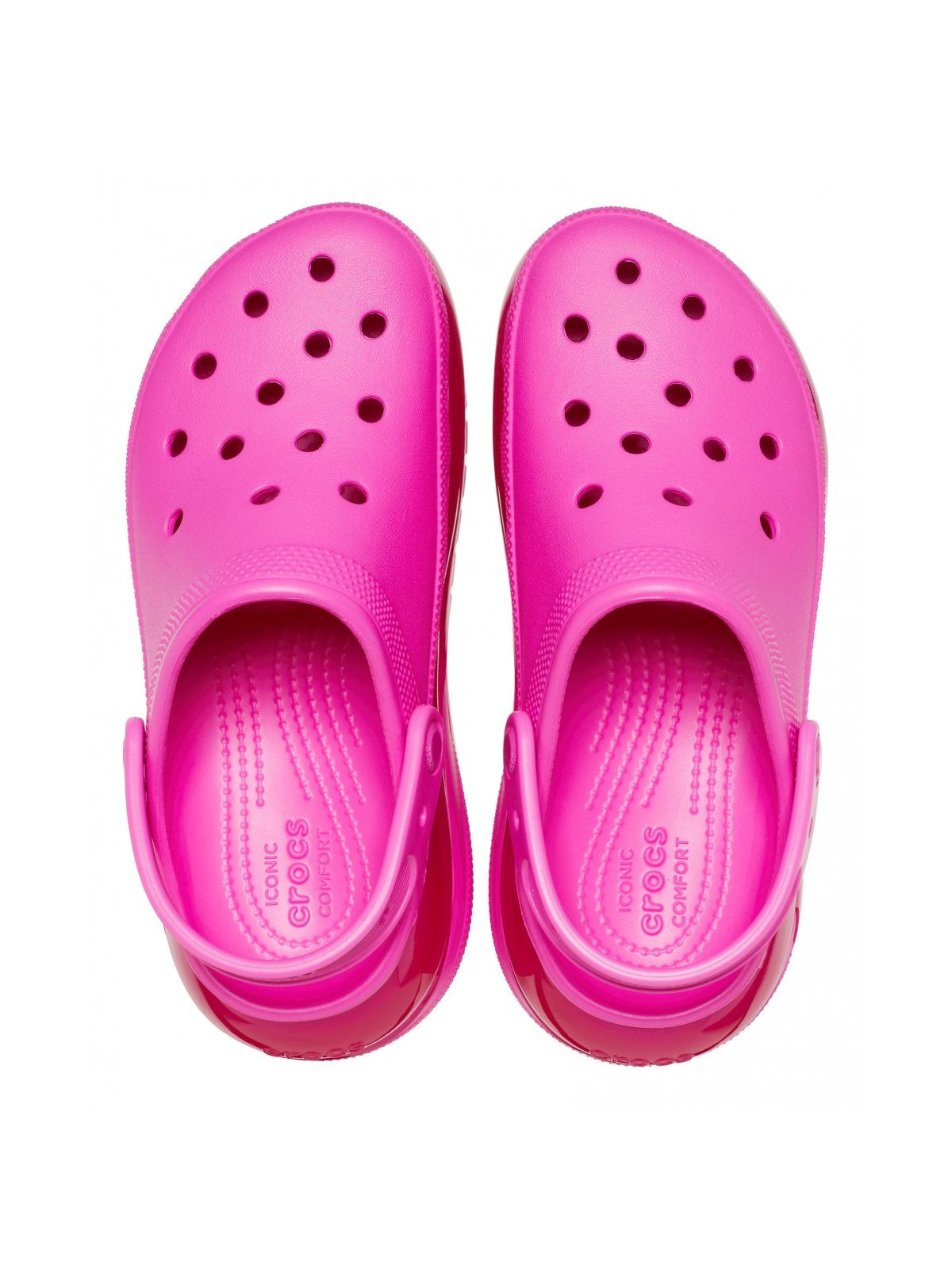 CROCS Ciabatta Donna Classic mega Crush clog 207988 6UB Rosa