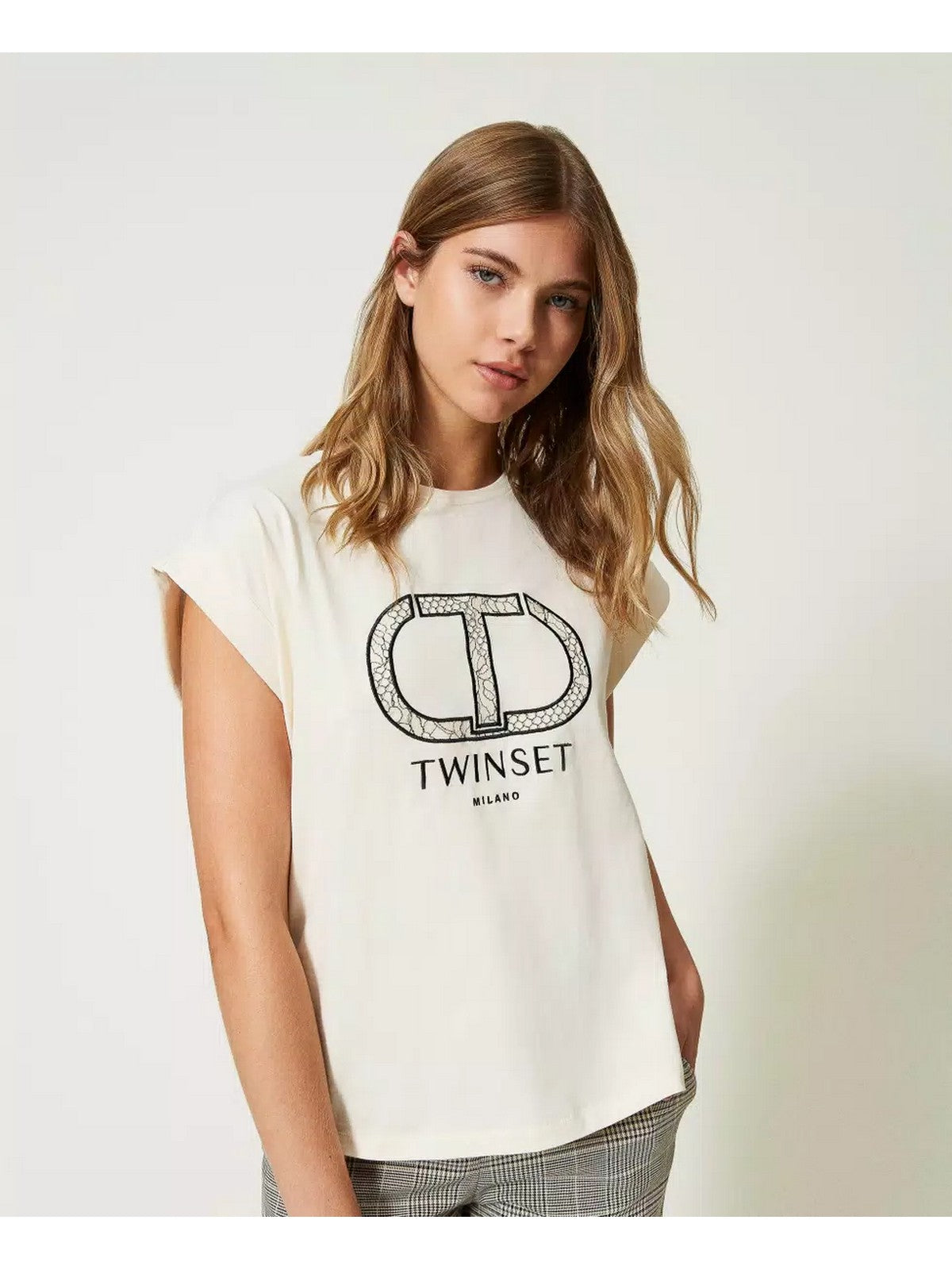 TWINSET T-Shirt e Polo Donna  232TP219A 00522 Beige