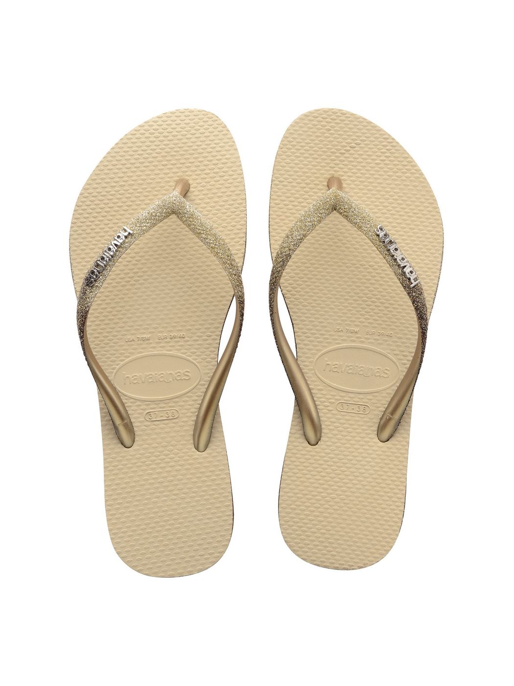 HAVAIANAS Infradito Donna SLIM SPARKLE ME FC 4146093.0154 Beige