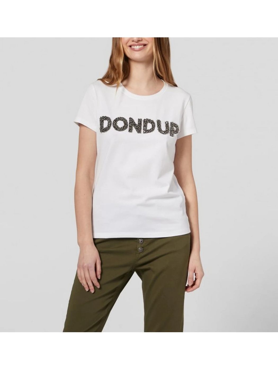 DONDUP T-Shirt e Polo Donna  S007 JS0241D BI4 000 Bianco
