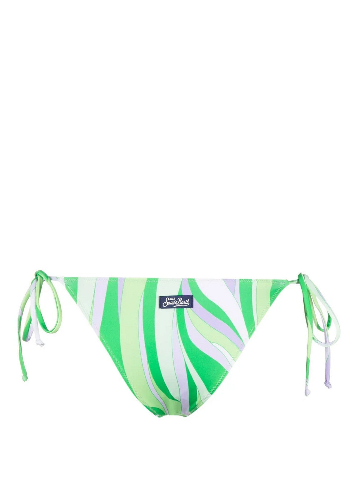 MC2 SAINT BARTH Costume da bagno Donna Slip MARIELLE 03963D Verde