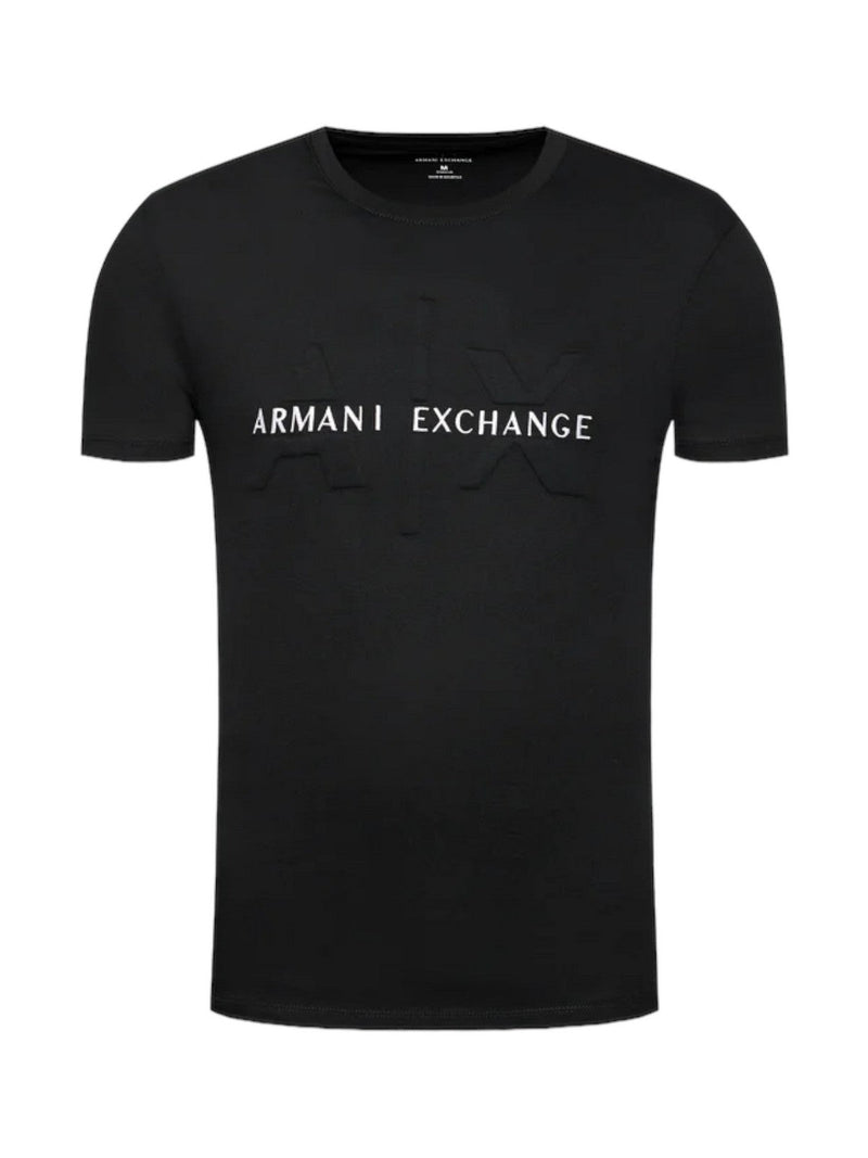 ARMANI EXCHANGE T-Shirt e Polo Uomo  6KZTBQ ZJV5Z 1200 Nero