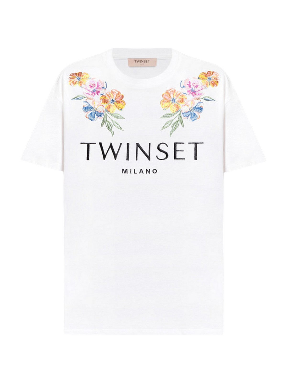 TWINSET T-Shirt e Polo Donna  232TP2710 10861 Bianco