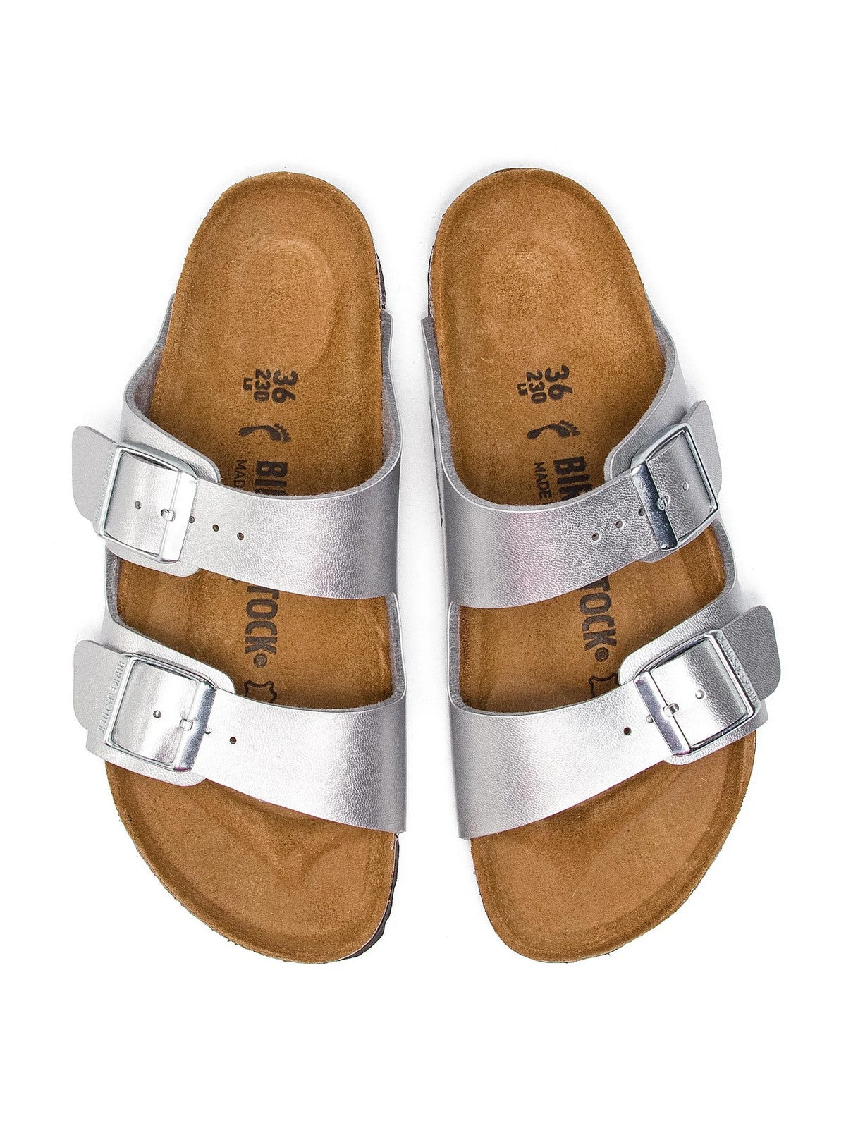 BIRKENSTOCK Sandalo Donna Arizona 1012283 Argento