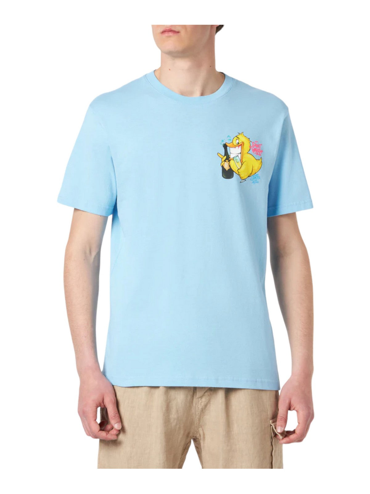 MC2 SAINT BARTH T-Shirt e Polo Uomo  PORTOFINO 06499D Blu