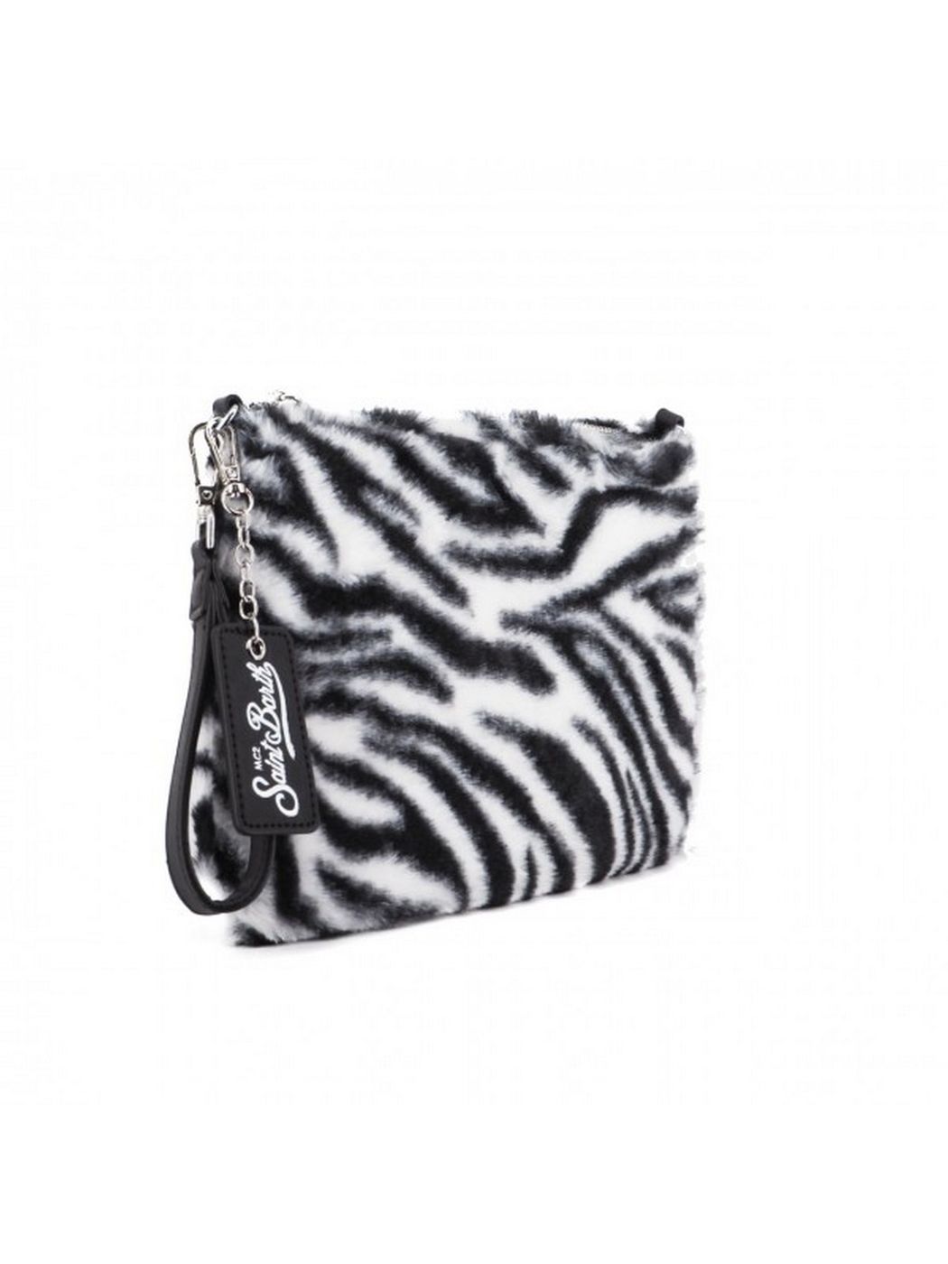 MC2 SAINT BARTH Pochette Donna  PARISIENNE W FURZBR Bianco