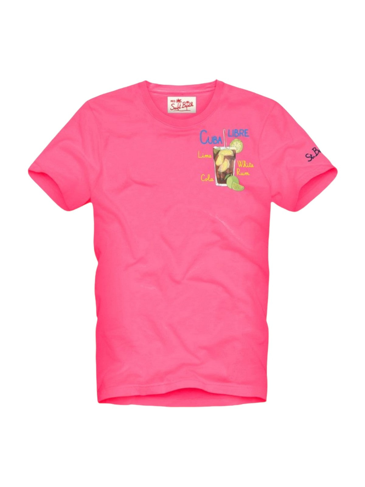 MC2 SAINT BARTH T-Shirt e Polo Uomo  TSHIRT MAN 00428D Rosa