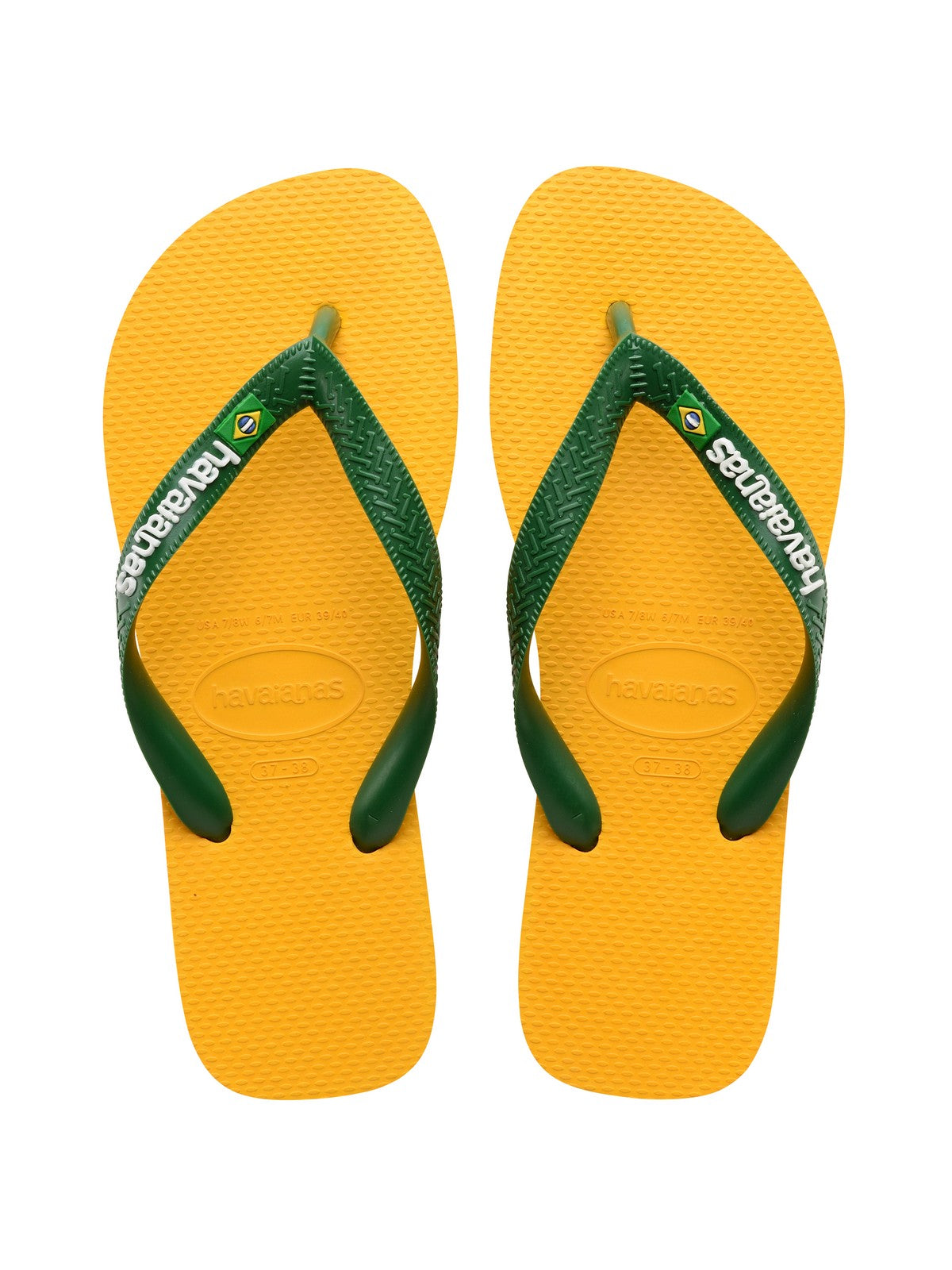 HAVAIANAS Infradito Donna Hav. Brasil logo 4110850.1740 Giallo