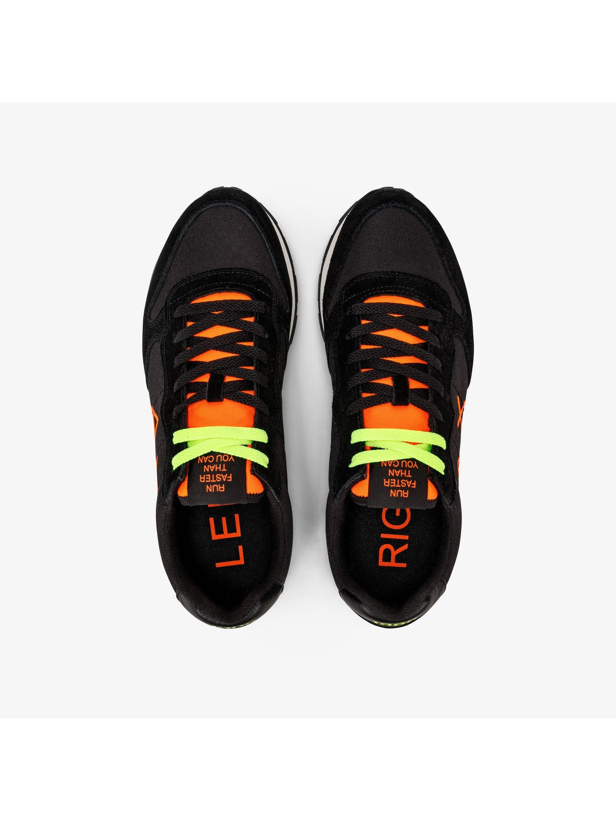 SUN68 Sneaker Uomo Tom fluo nylon Z43102 11 Nero