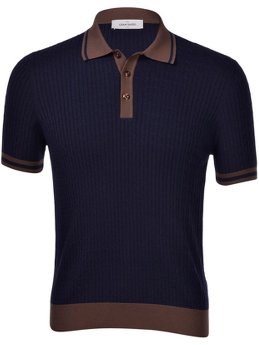GRAN SASSO T-Shirt e Polo Uomo  57113/20625 Marrone