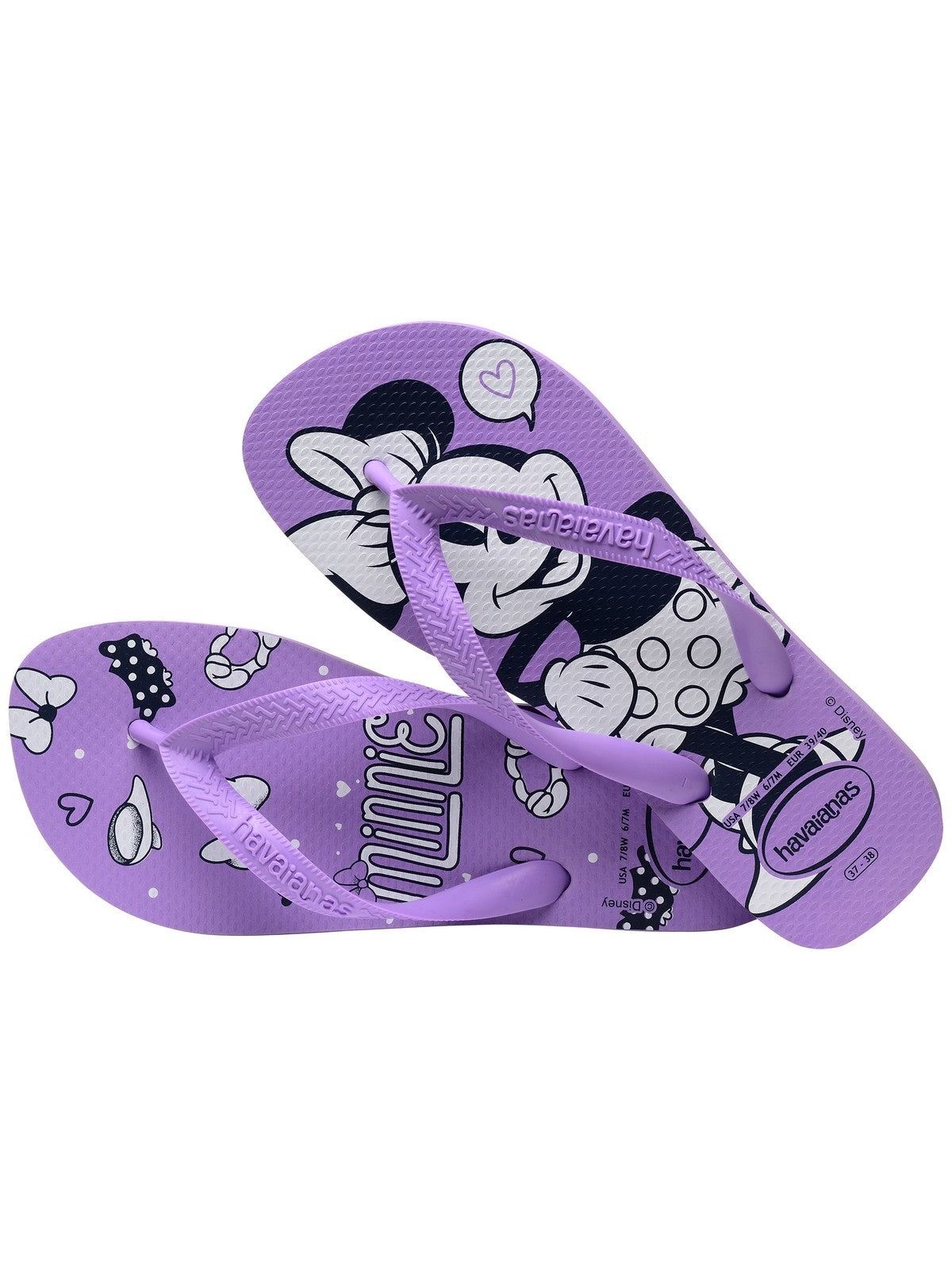 HAVAIANAS Infradito Bambine e ragazze Hav. top disney tranquility 4139412.1801 Viola