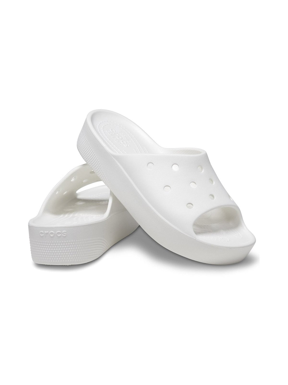 CROCS Ciabatta Donna Classic Platform Flip W 208180 100 Bianco