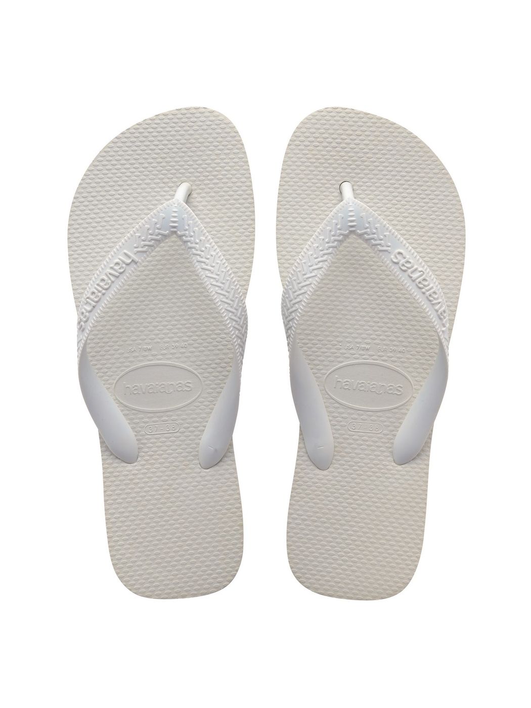 HAVAIANAS Infradito Unisex adulto HAV. TOP 4000029.0001 Bianco