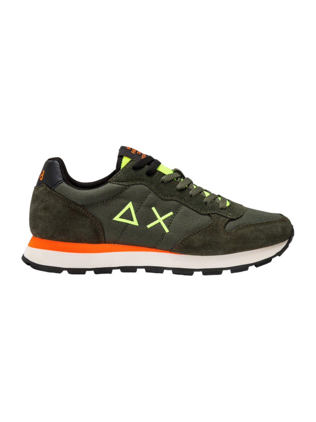 SUN68 Sneaker Uomo Tom fluo nylon Z43102 74 Verde