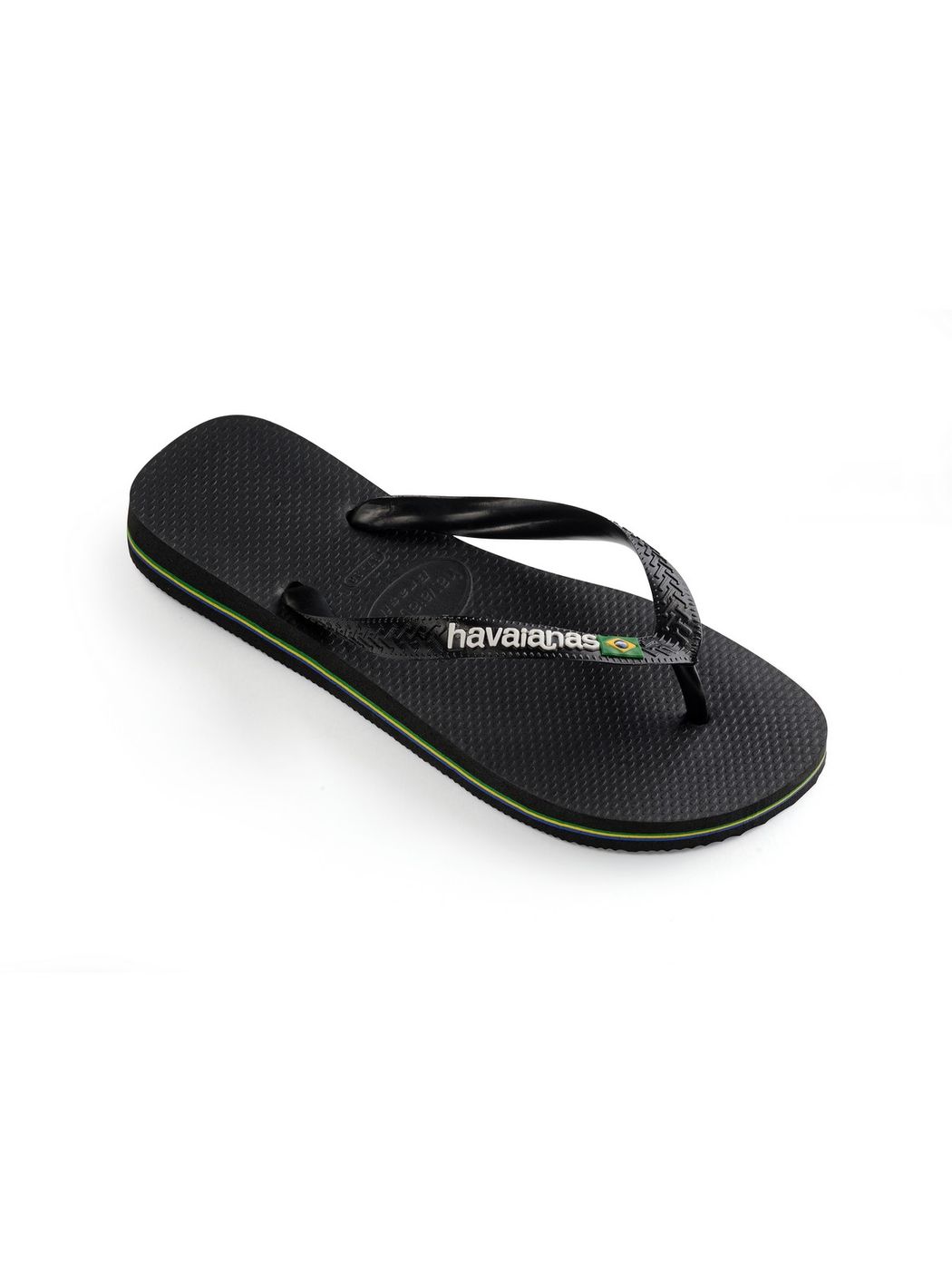 HAVAIANAS Infradito Unisex adulto Hav. Brasil logo 4110850.1069 Nero