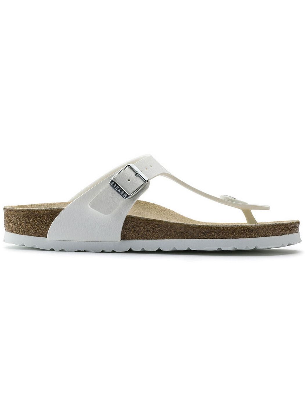 BIRKENSTOCK Sandalo Donna Gizeh 043731 Bianco