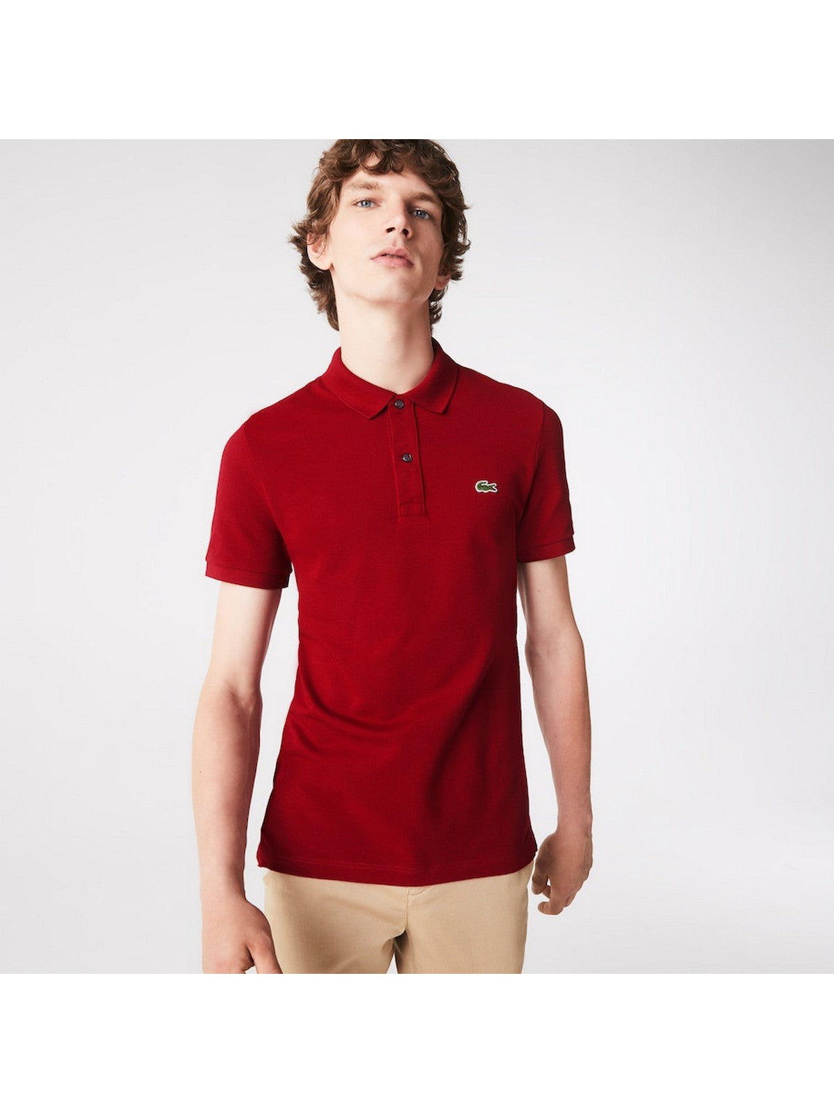 LACOSTE T-Shirt e Polo Uomo  PH4012 476 Rosso