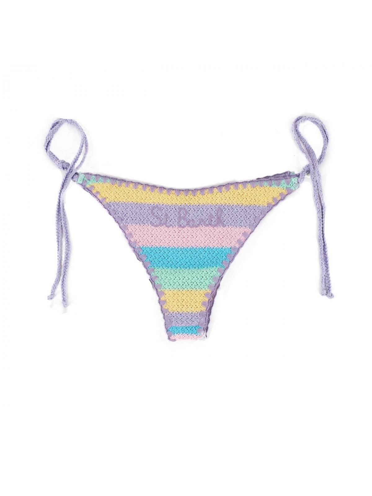 MC2 SAINT BARTH Costume da bagno Donna Slip MARIELLE XCPAST Multicolore