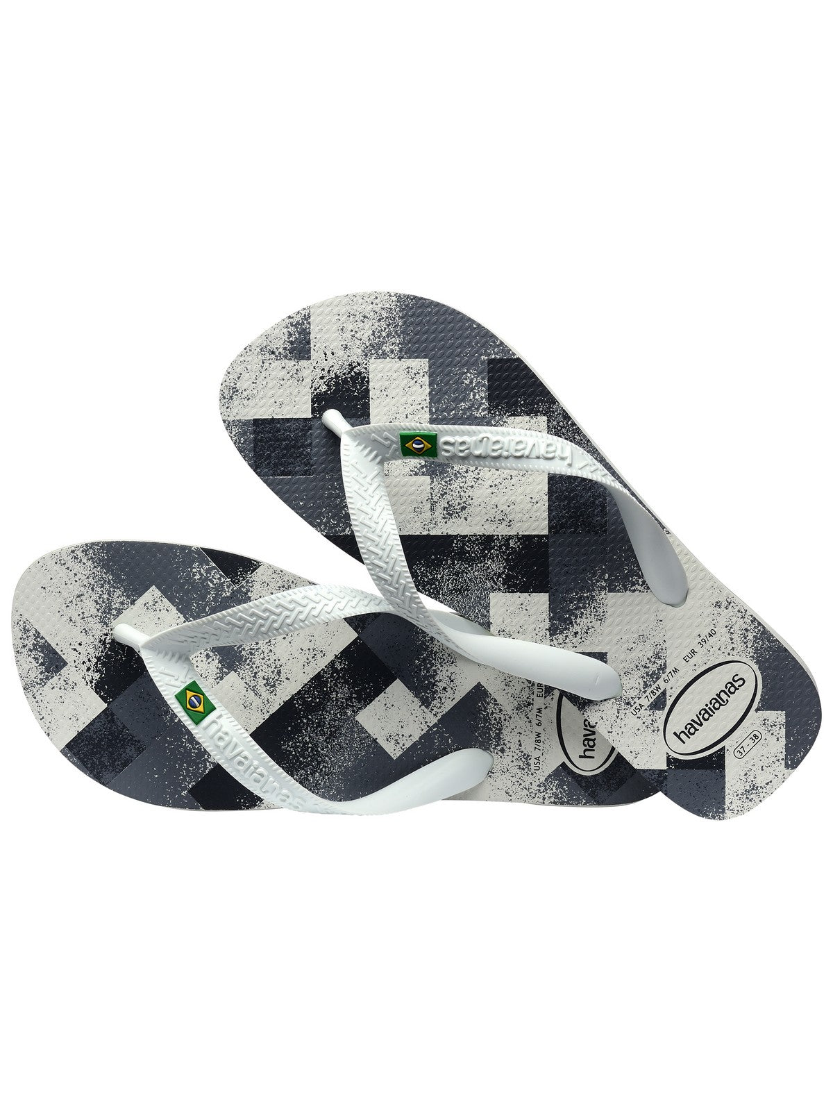 HAVAIANAS Infradito Unisex adulto Hav. Brasil Fresh 4145745.4108 Bianco