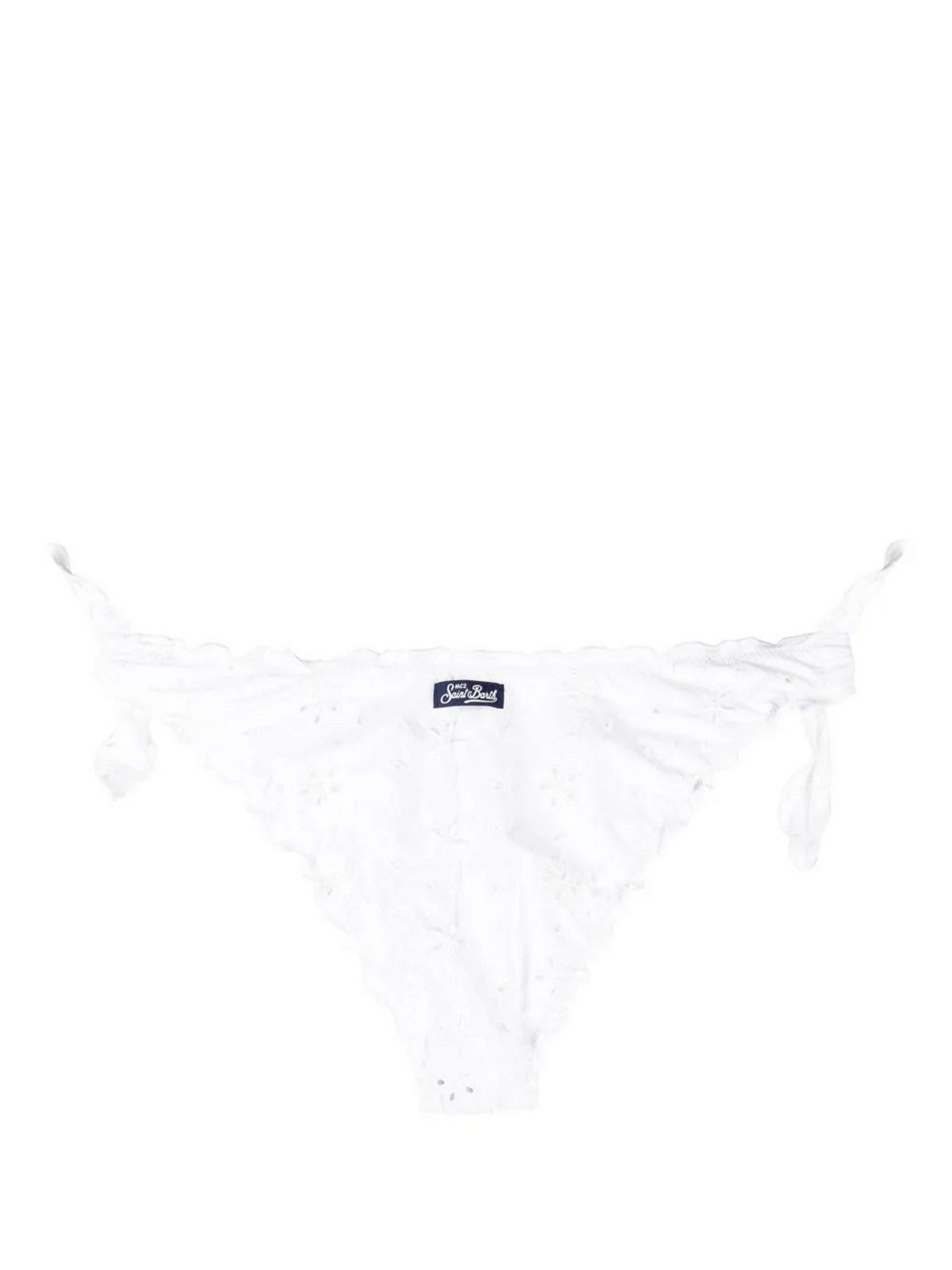 MC2 SAINT BARTH Costume da bagno Donna Slip MOON 04670D Bianco