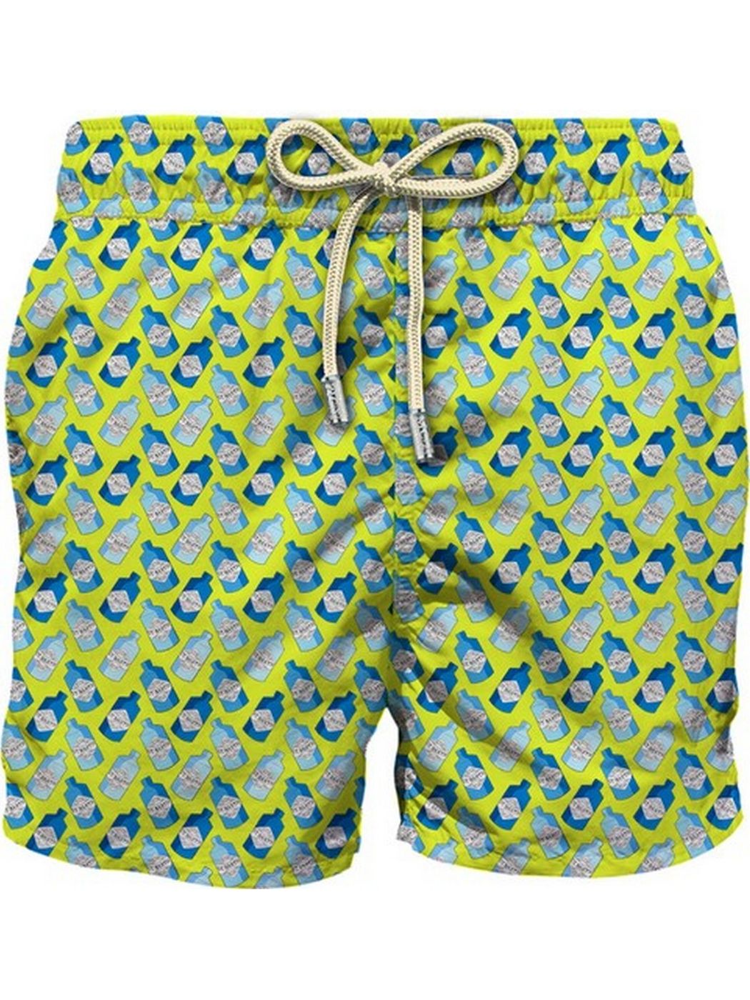 MC2 SAINT BARTH Costume da bagno Uomo Pantaloncino LIGHTING MICRO FANTASY 02443B Verde