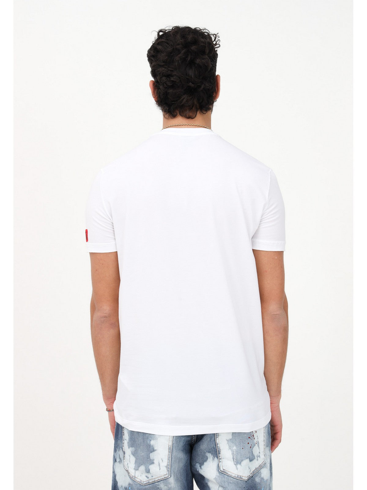 DSQUARED2 T-Shirt e Polo Uomo  D9M20448 141 Bianco