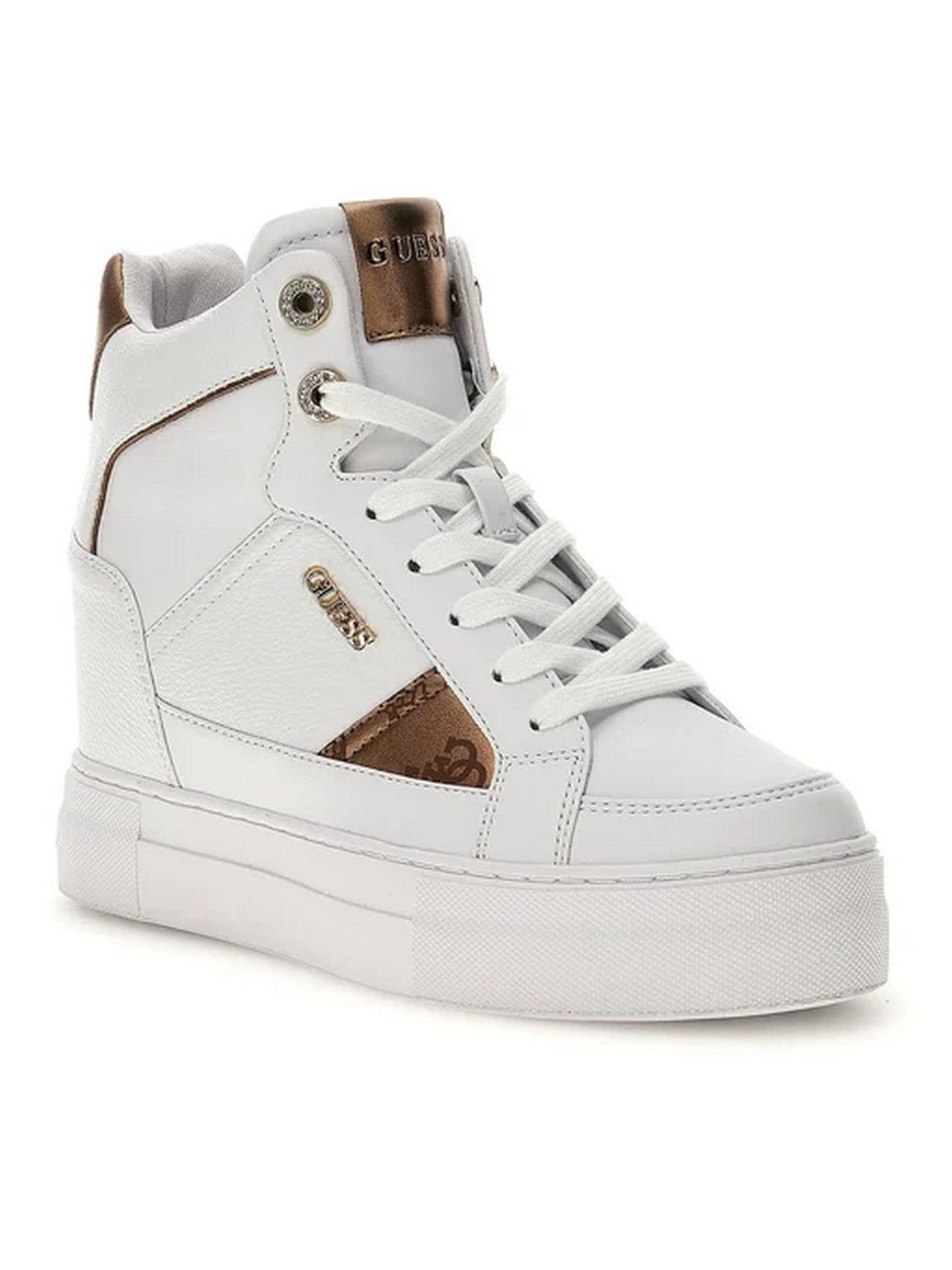 GUESS Sneaker Donna  FL7FRI ELE12 WHITE Bianco