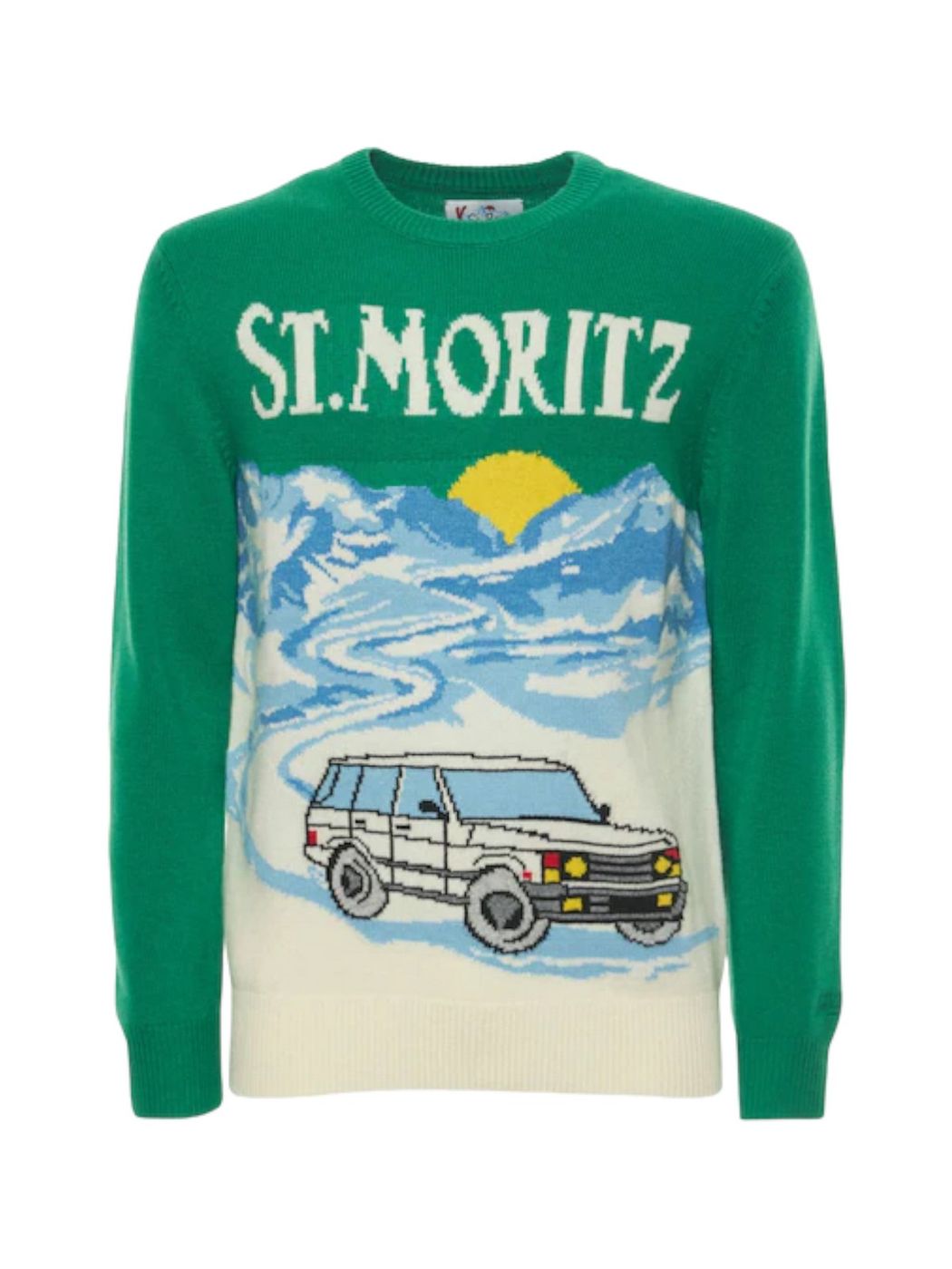 MC2 SAINT BARTH Maglione Uomo  HERON C 00043C Verde