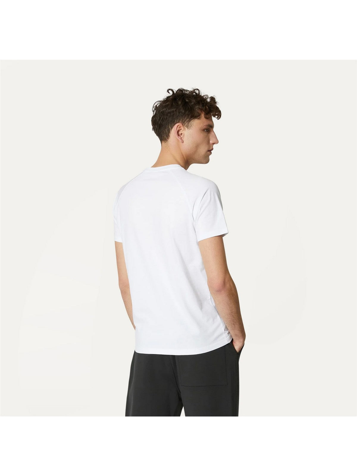 K-WAY T-Shirt e Polo Uomo Edwing K0074Q0 001 Bianco