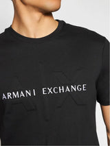 ARMANI EXCHANGE T-Shirt e Polo Uomo  6KZTBQ ZJV5Z 1200 Nero